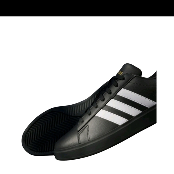 Adidas Men's Grand Court 2.0 Tennis Shoes Black JR0546 - Picture 4 of 10